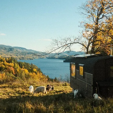 Unique With Farm Animals And Stunning Views Tiny House In Telemark Notodden