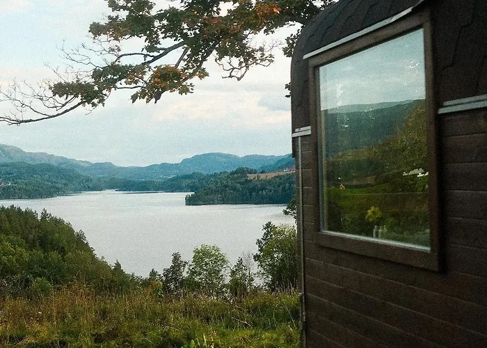 Unique With Farm Animals And Stunning Views Tiny House In Telemark *