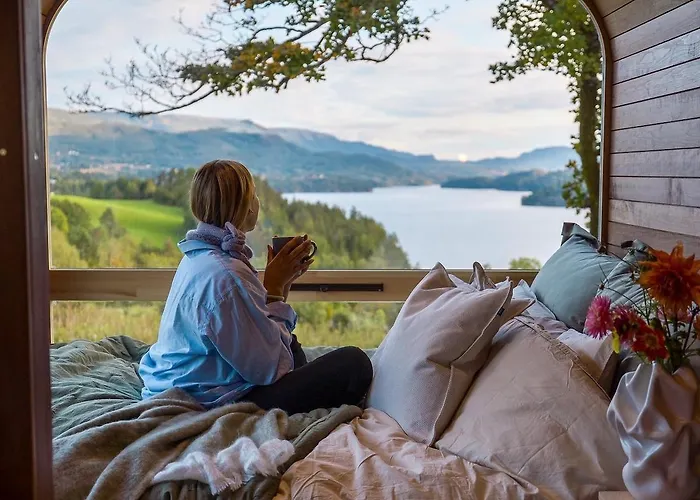 Вилла Unique With Farm Animals And Stunning Views Tiny House In Telemark Нутодден