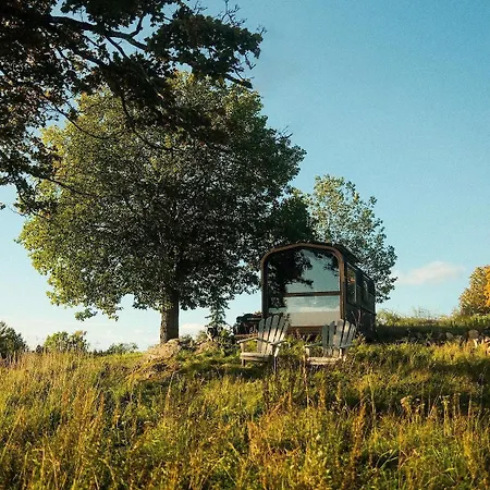 Unique With Farm Animals And Stunning Views Tiny House In Telemark Βίλα *